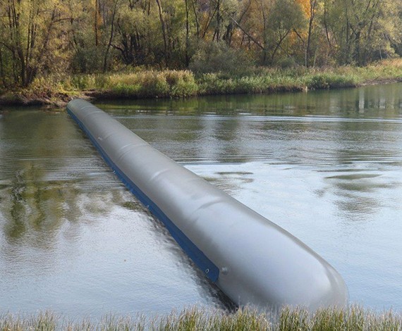 Водоналивные дамбы в Томске