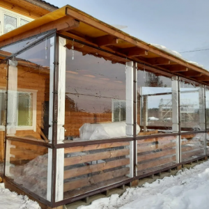 Морозостойкие мягкие окна