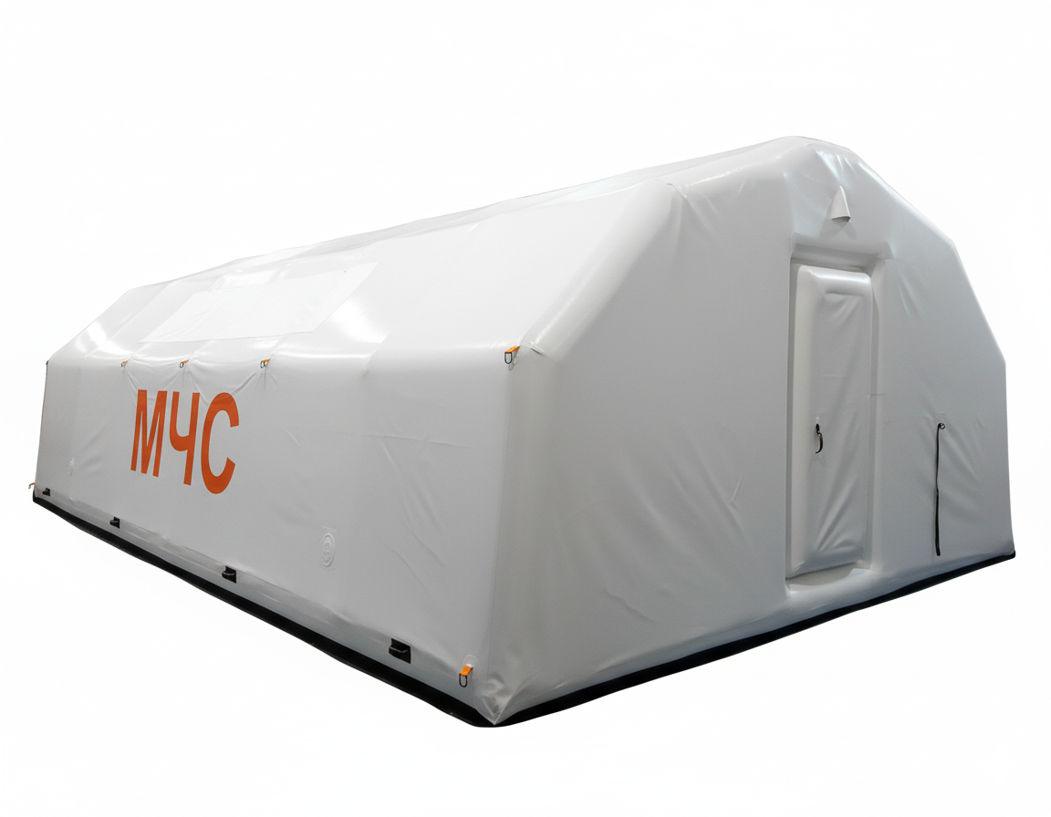 Производство и продажа надувных пневмокаркасных палаток МЧС в Томске и по России